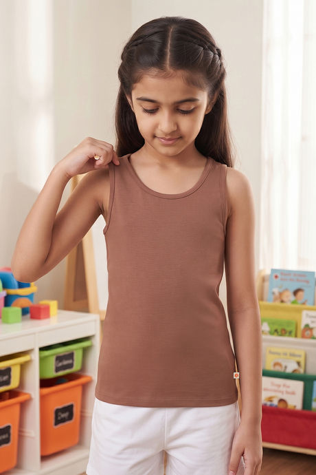 Zivame Girls Solid Tank Tops (Pack of 2) - Multicolor — image 12